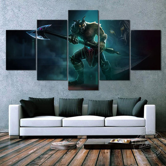 "Dreadknight" Nasus Poster - Canvas Painting - League of Legends Fan Store