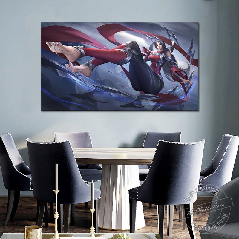 Irelia "The Blade Dancer" Poster - Canvas Painting - League of Legends Fan Store