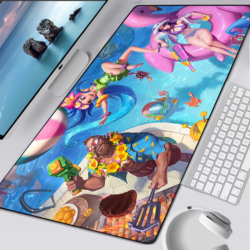 Pool Party Skin Mouse Pad Collection 2 - League of Legends Fan Store