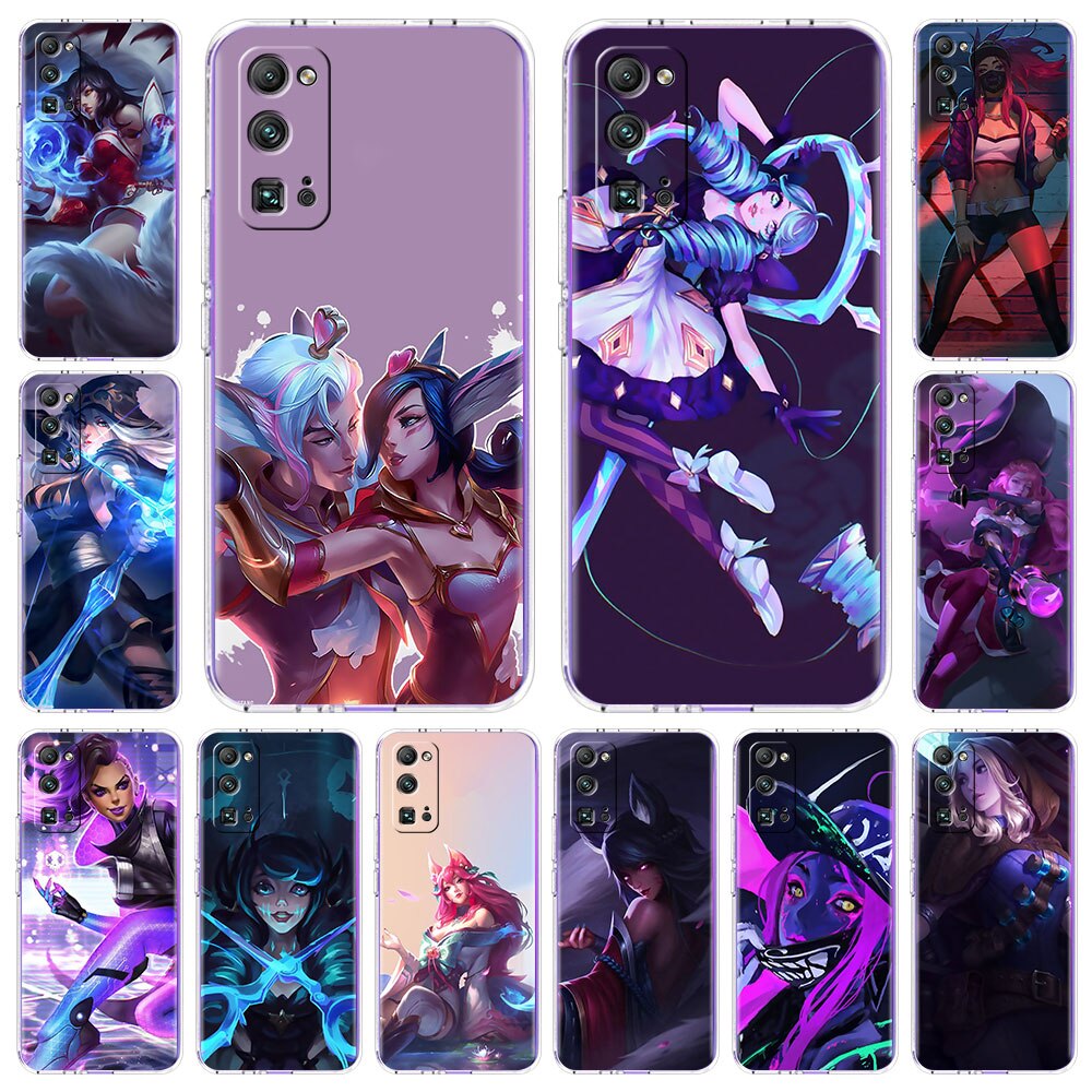 League Of Legends Lol Cool Transparent Clear Phone Case for Honor Play 9A 8X 30 9X Lite 20 9X Pro Protector Phone Bag Cover - League of Legends Fan Store