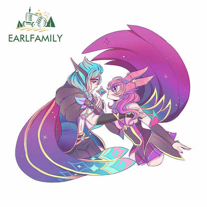 Xayah and Rakan Stickers - League of Legends Fan Store