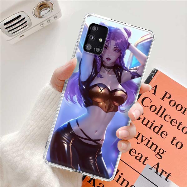 Collection 2 League Legends LOL Kda Case For Samsung Galaxy A51 A71 A41 A42 5G A31 A21 A01 M51 M21 M11 Clear Soft Phone Coque Shell - League of Legends Fan Store