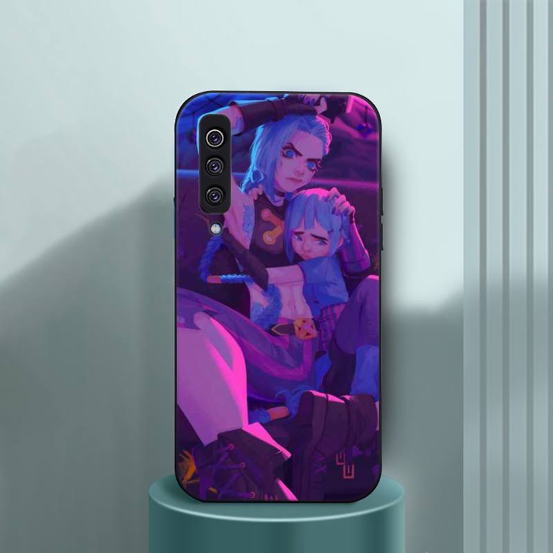 Collection 2 Arcane jinx Phone Case For Samsung a10 a12 a50 a51 a52 a21 a31 a32 a71 s10 s20 s21  Plus Fe Ultra - League of Legends Fan Store