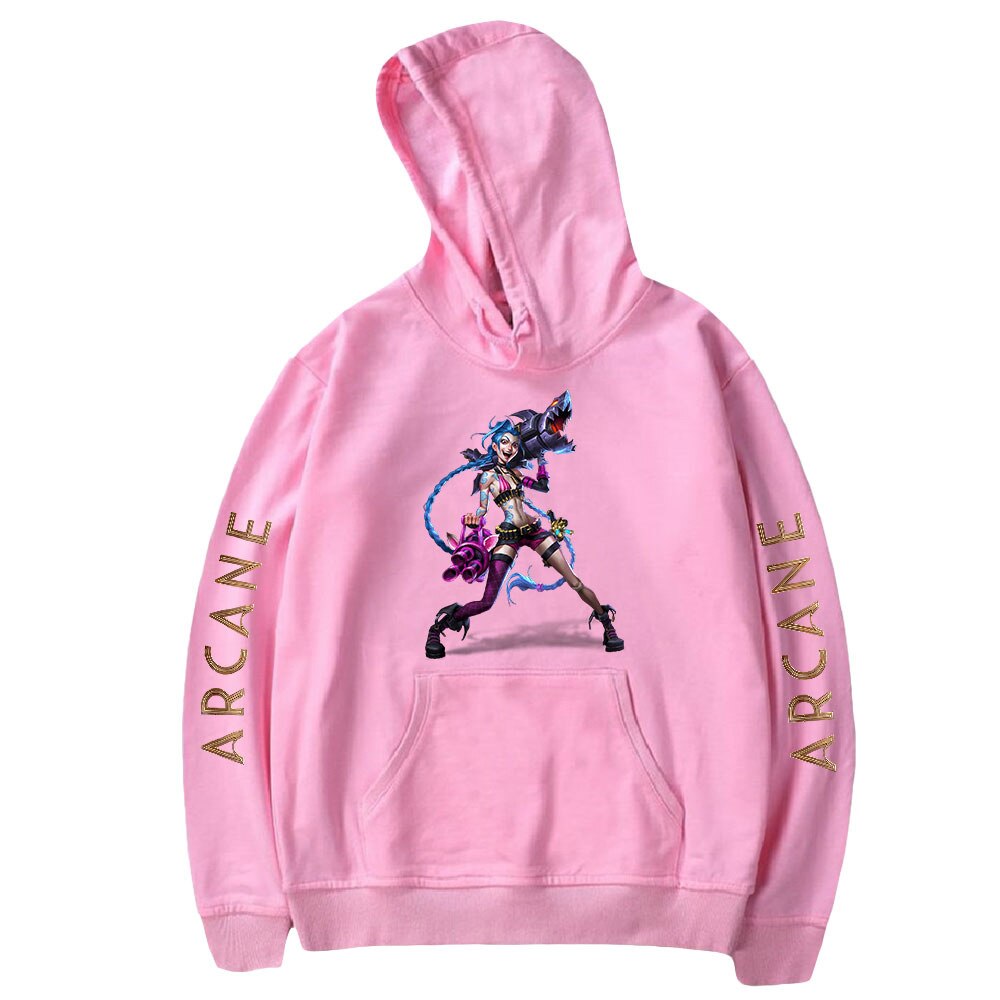 Arcane Jinx Autumn Hoodie - League of Legends Fan Store