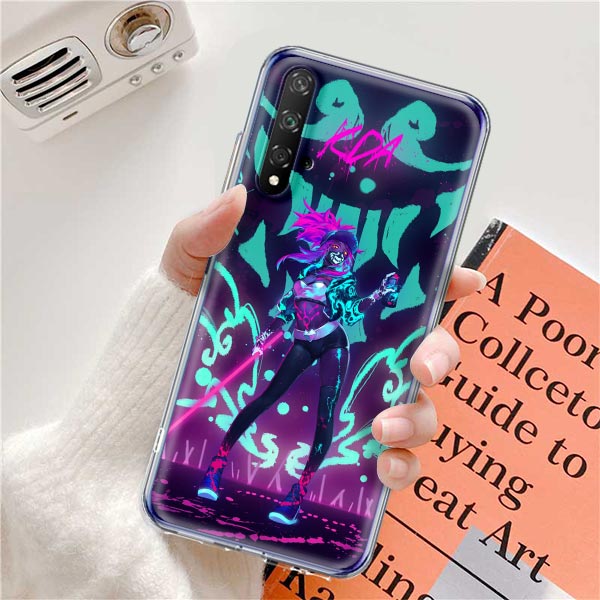 Collection 1 League Legends LOL Kda Case for Huawei Honor 9C 9S 9A 8A 8S 2020 20 20e 20i Y9 Y9s Y8p Y7 Y6 2019 Clear Soft Phone Cover - League of Legends Fan Store