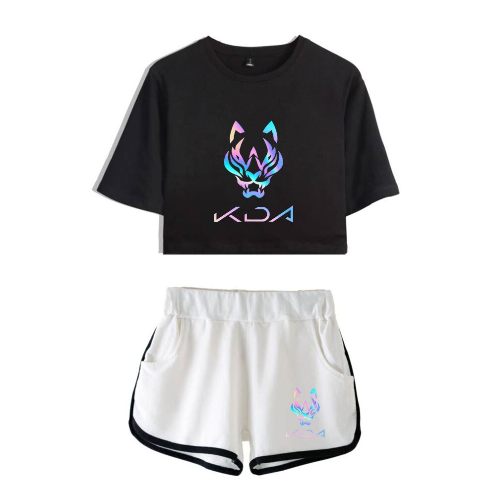 K/DA The Baddest  Shorts and Short Sleeve T-shirts Collection - League of Legends Fan Store