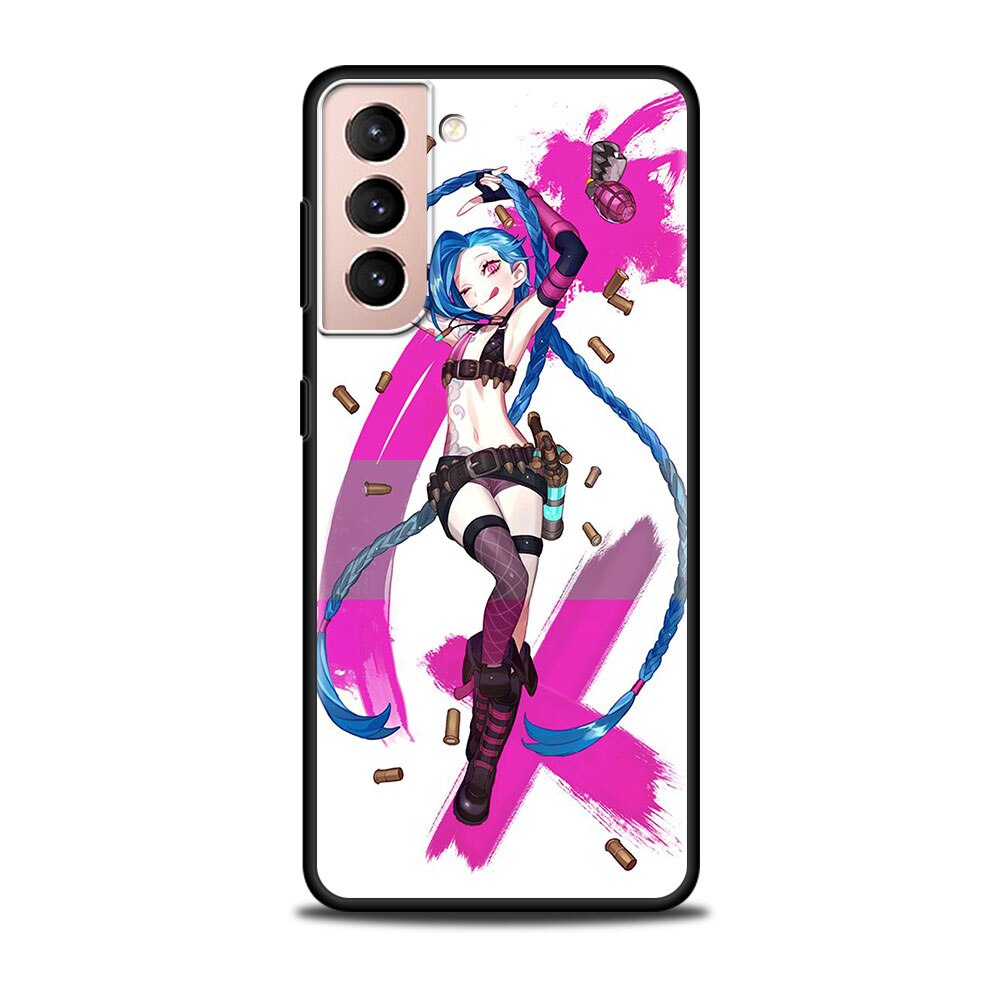 Collection 2 League Of Legends Lol Silicone Phone Case for Samsung Galaxy S20 FE S21 Ultra S10 Lite S9 S8 Plus S7 Edge Cases S21 FE Cover Bag - League of Legends Fan Store