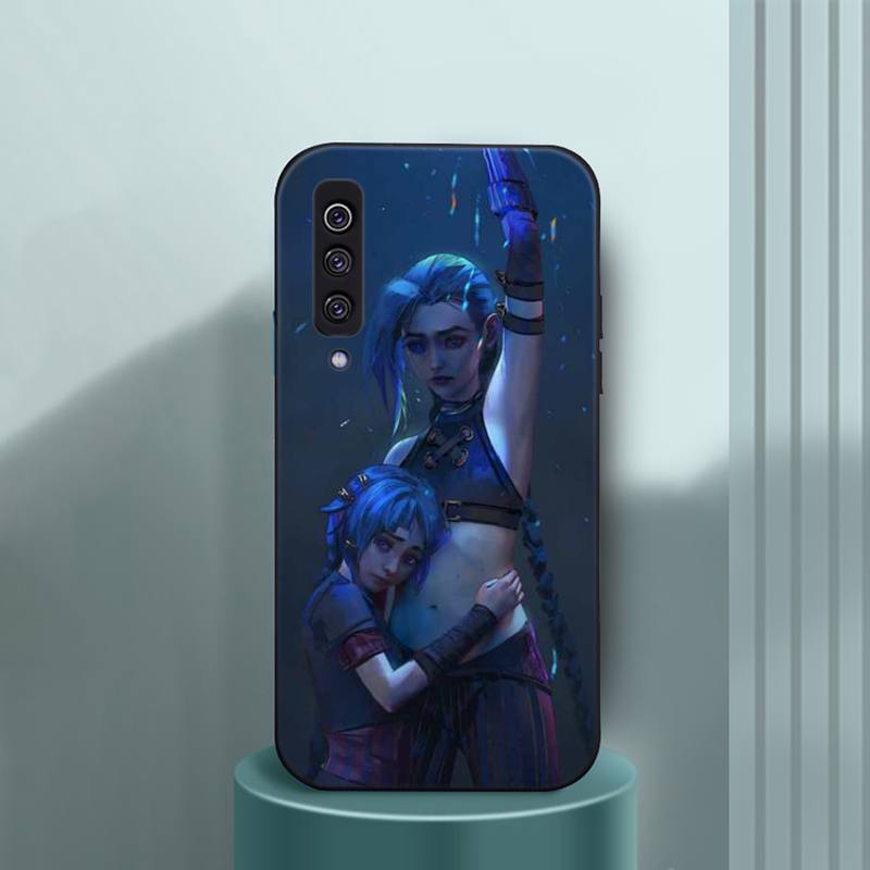 Collection 1 Arcane jinx Phone Case For Samsung a10 a12 a50 a51 a52 a21 a31 a32 a71 s10 s20 s21  Plus Fe Ultra - League of Legends Fan Store