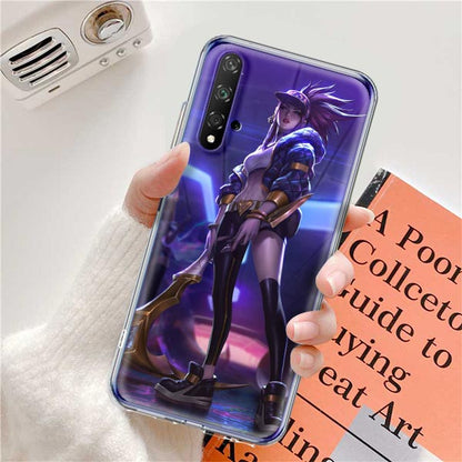 Collection 1 League Legends LOL Kda Case for Huawei Honor 9C 9S 9A 8A 8S 2020 20 20e 20i Y9 Y9s Y8p Y7 Y6 2019 Clear Soft Phone Cover - League of Legends Fan Store