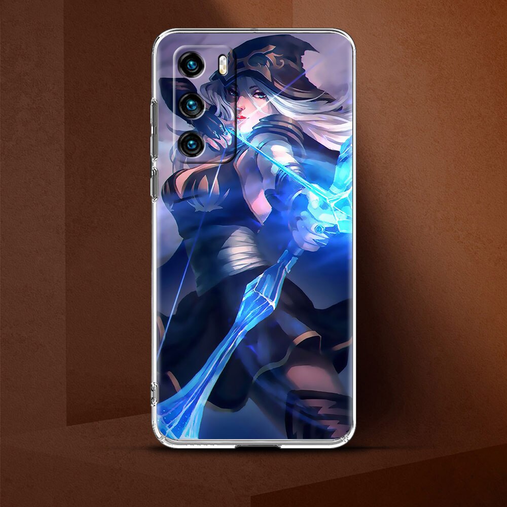 Collection 1 League Of Legends Lol Cool Transparent Clear Phone Case for Huawei P30 Pro P40 Lite P Smart Z P20 P50 hone Bag Cover Shell - League of Legends Fan Store