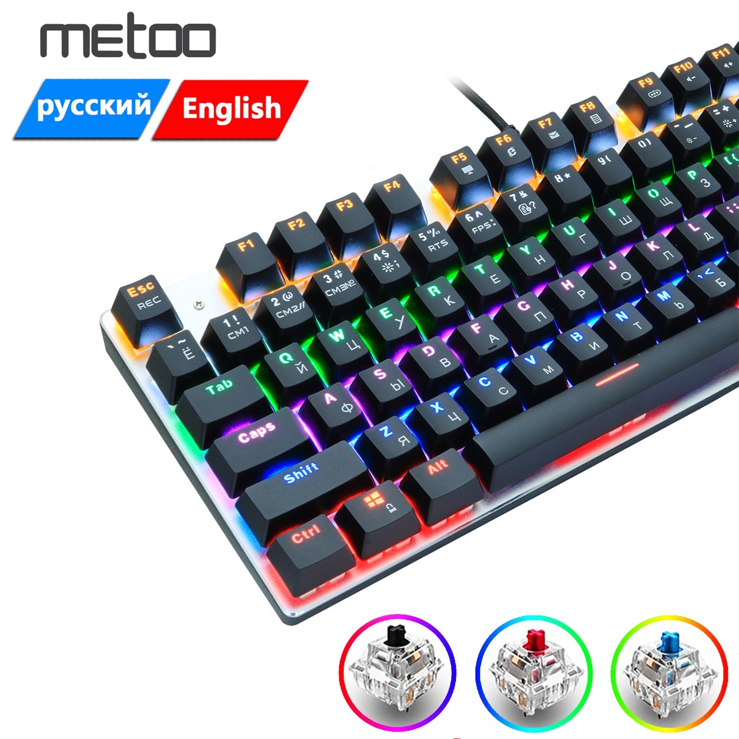 Metoo Gaming Mechanical Keyboard - League of Legends Fan Store