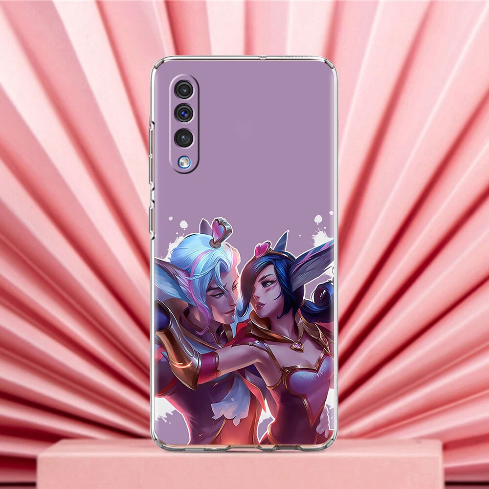 Collection 1 Transparent Phone Case for Samsung Galaxy A50 A20s A70 A30 A10 A40 A20e A10s A10e A20 Protect Bag Game League Of Legends Lol - League of Legends Fan Store