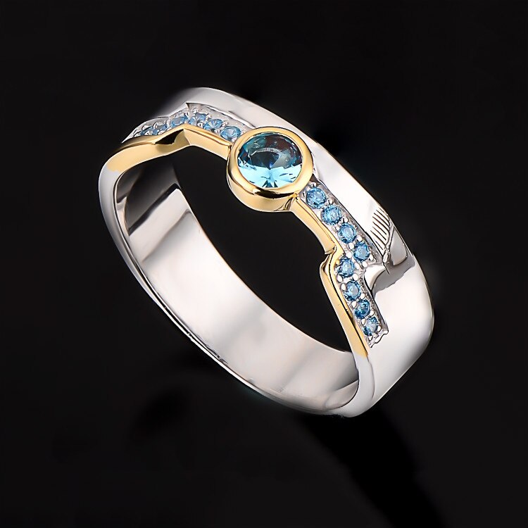 "The Prodigal Explorer" Lux - Ezreal Rings - League of Legends Fan Store