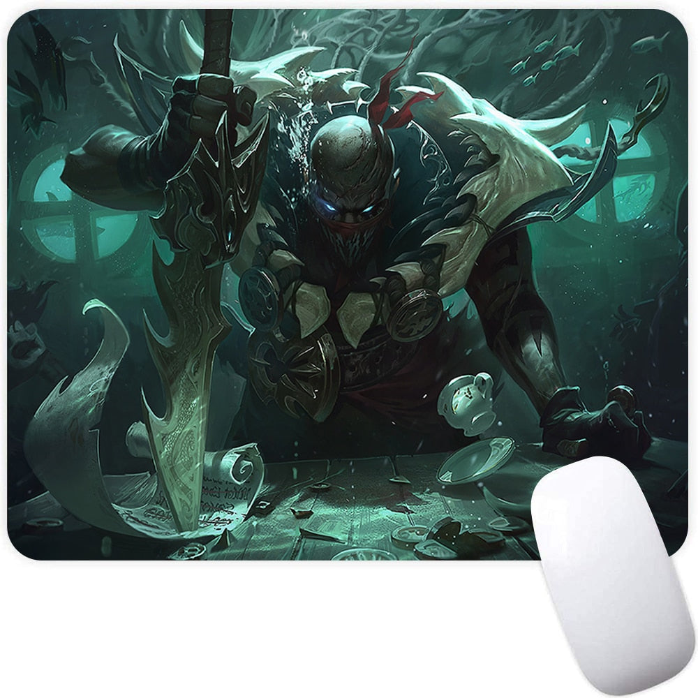 Pyke Mouse Pad Collection  - All Skins - - League of Legends Fan Store