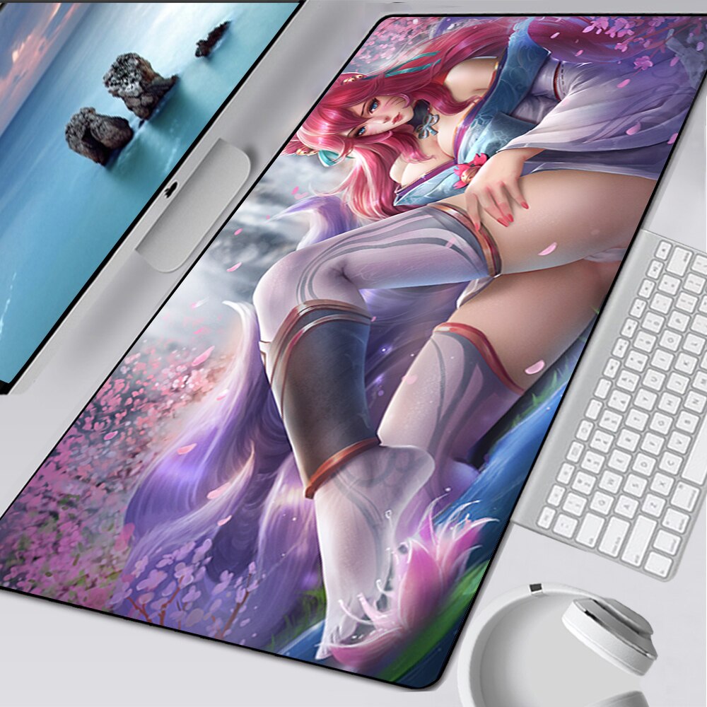 Sexy Ahri Mouse Pad Collection - League of Legends Fan Store