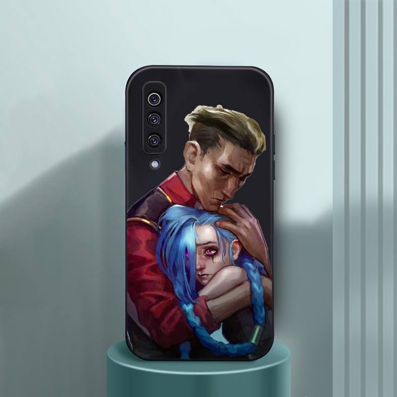 Collection 1 Arcane jinx Phone Case For Samsung a10 a12 a50 a51 a52 a21 a31 a32 a71 s10 s20 s21  Plus Fe Ultra - League of Legends Fan Store