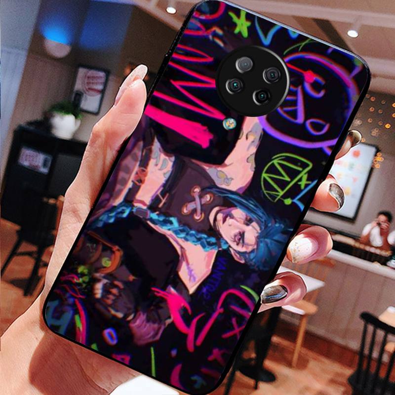 Collection 2 Arcane jinx Phone Case For Xiaomi Mi Redmi Note 7 8 9 10 11 pro t s A 10 Lite pro - League of Legends Fan Store