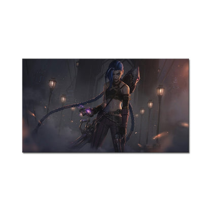 Arcane Jinx Poster - Canvas Painting - League of Legends Fan Store