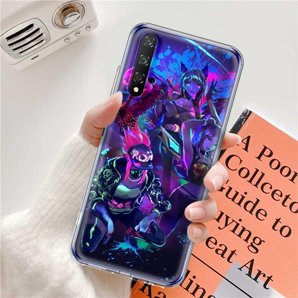 Collection 1 League Legends LOL Kda Case for Huawei Honor 9C 9S 9A 8A 8S 2020 20 20e 20i Y9 Y9s Y8p Y7 Y6 2019 Clear Soft Phone Cover - League of Legends Fan Store