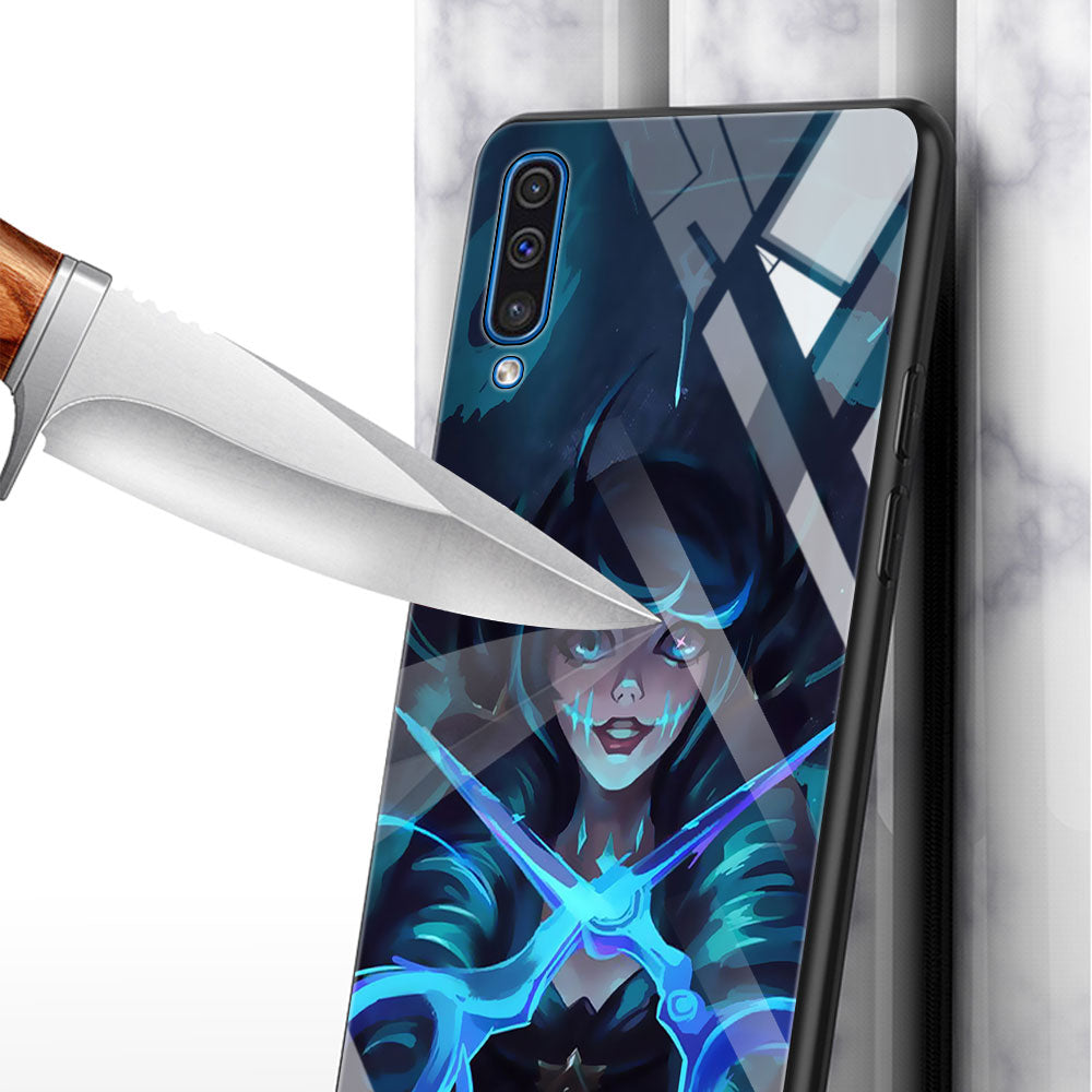 Collection 2 League Of Legends Lol Cool Tempered Glass Phone Case For Samsung Galaxy A50 A70 A72 A10 A30 A40 A20 Cover A51 A52 A12 A02s Bag - League of Legends Fan Store