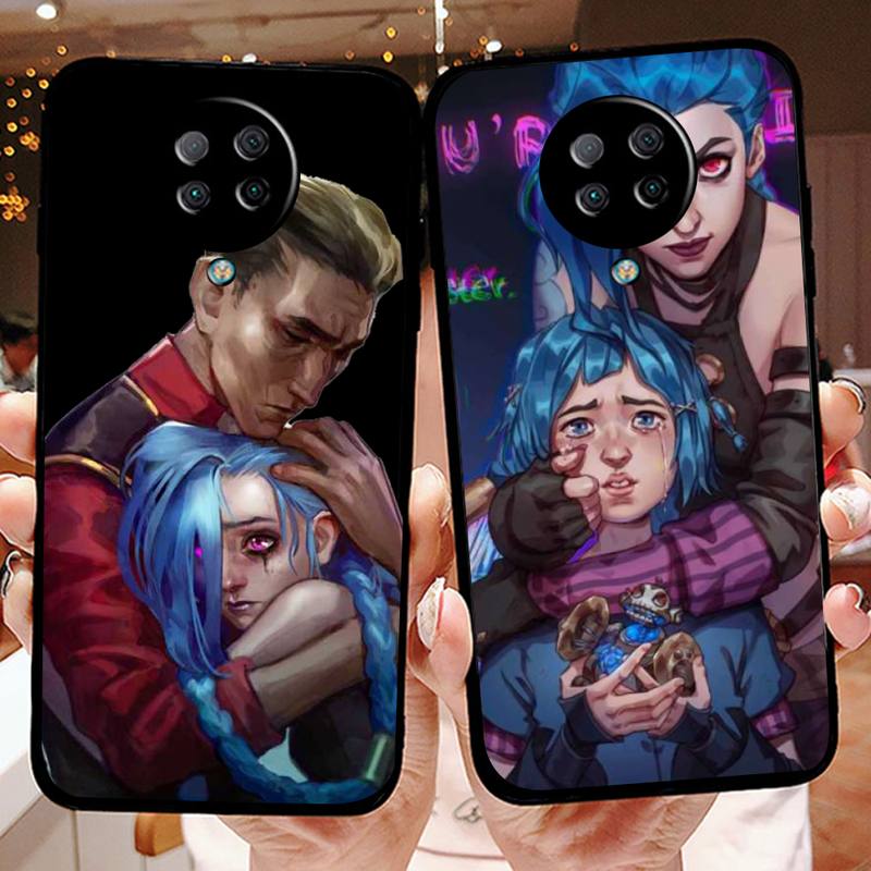 Collection 1 Arcane jinx Phone Case For Xiaomi Mi Redmi Note 7 8 9 10 11 pro t s A 10 Lite pro - League of Legends Fan Store