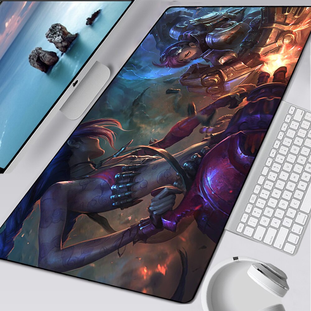 Jinx Mouse Pad Collection  - All Skins - - League of Legends Fan Store