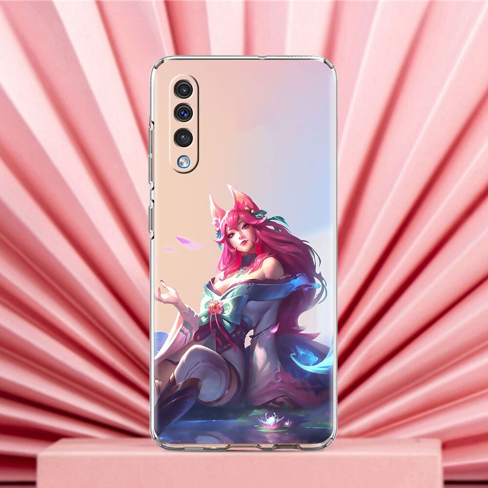 Collection 2 Transparent Phone Case for Samsung Galaxy A50 A20s A70 A30 A10 A40 A20e A10s A10e A20 Protect Bag Game League Of Legends Lol - League of Legends Fan Store