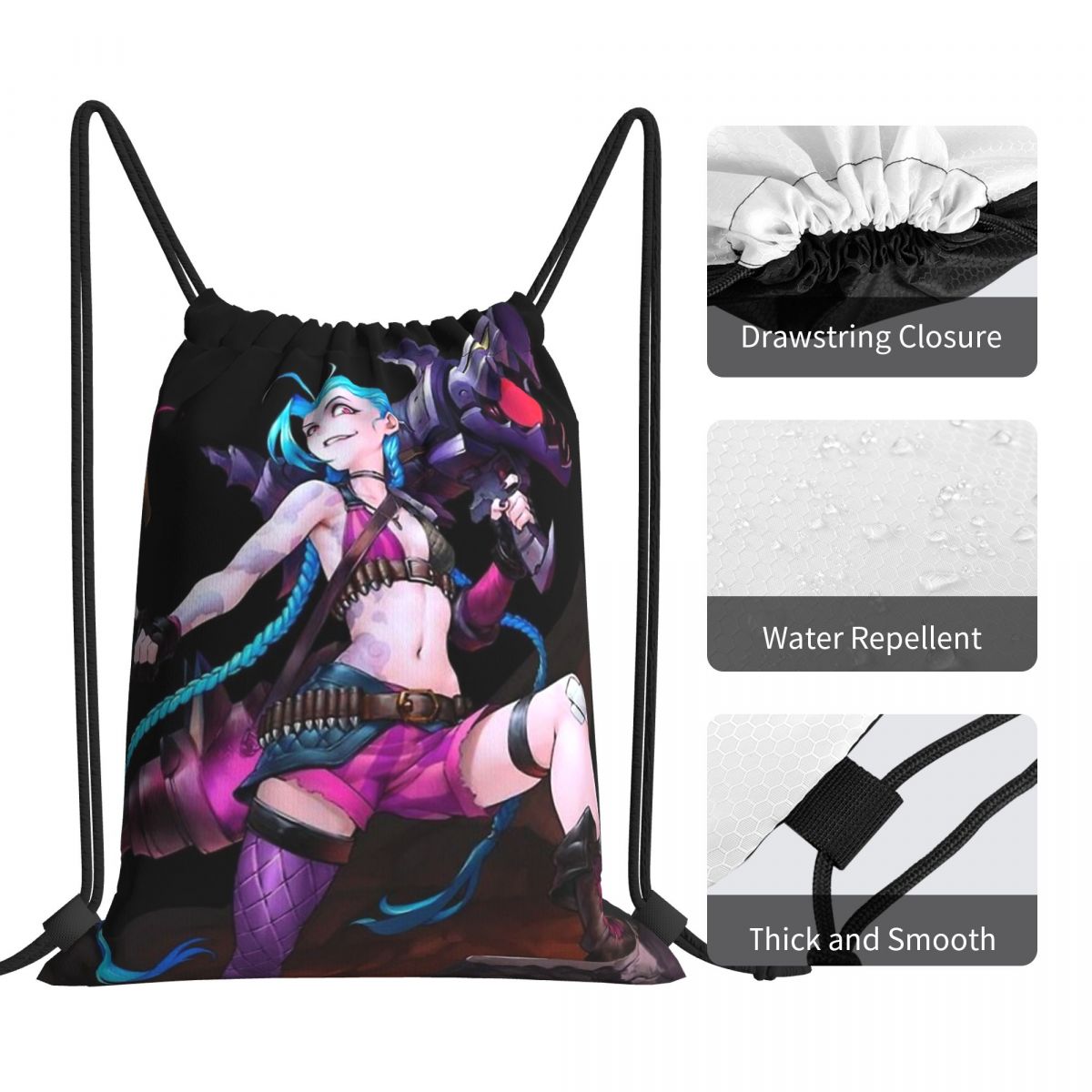 Get Jinx Backpack - League of Legends Fan Store