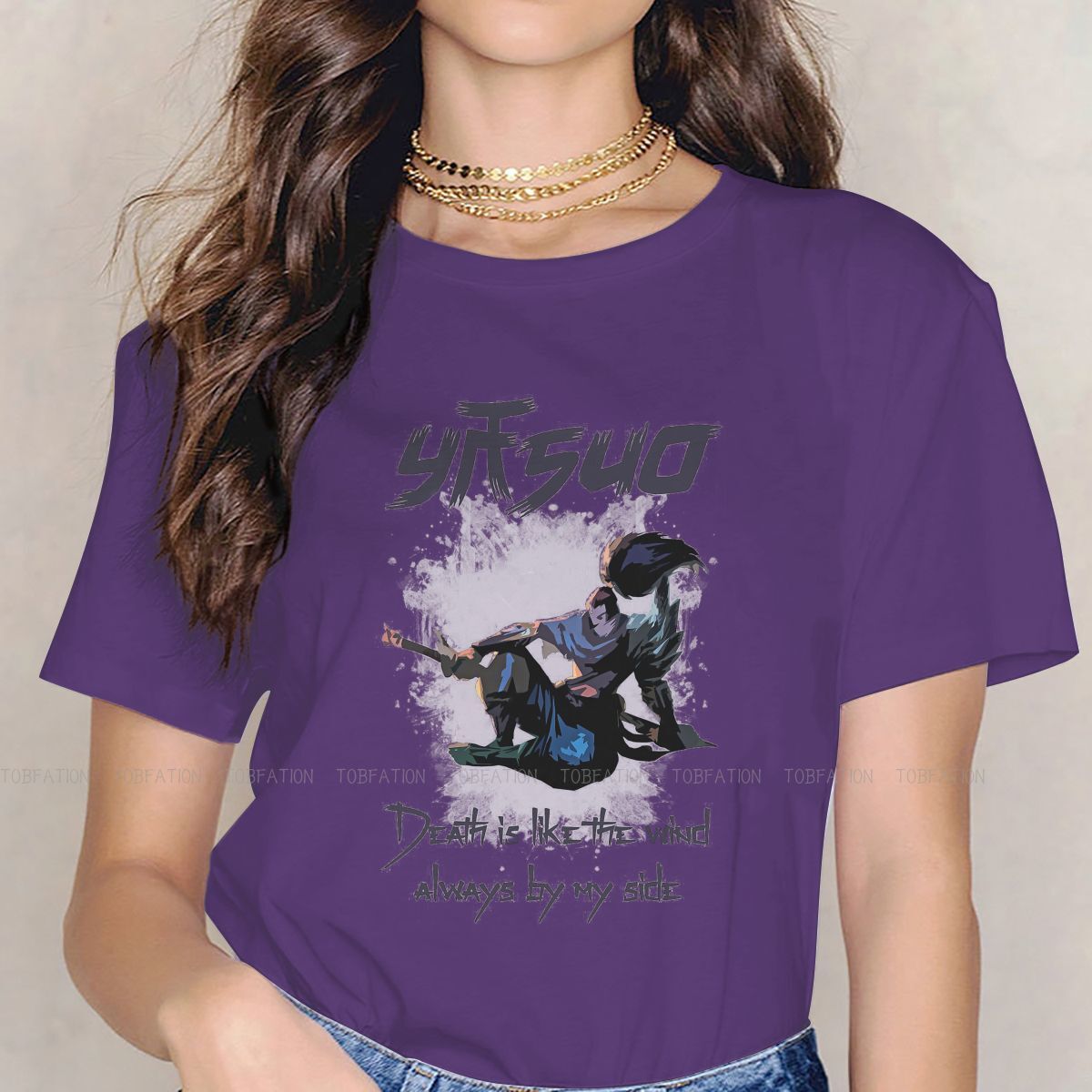 Yasuo TShirt  Pure Cotton - League of Legends Fan Store