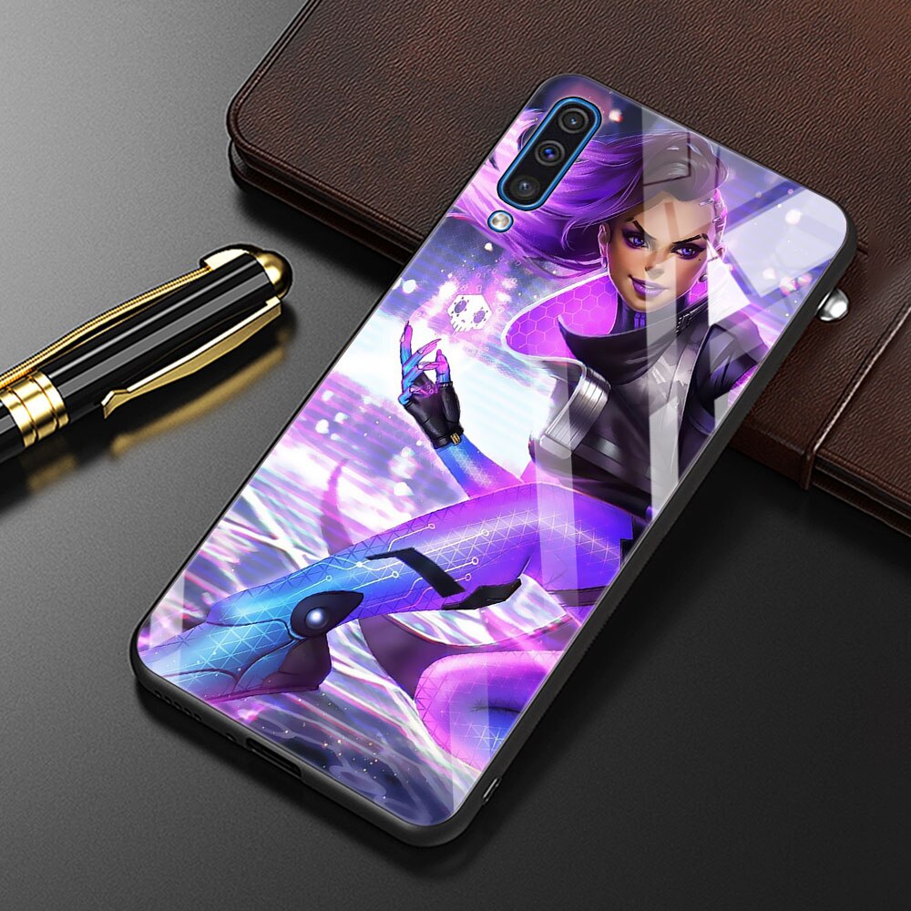 Collection 2 League Of Legends Lol Cool Tempered Glass Phone Case For Samsung Galaxy A50 A70 A72 A10 A30 A40 A20 Cover A51 A52 A12 A02s Bag - League of Legends Fan Store