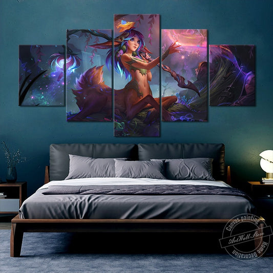 Lillia Poster - Canvas Painting - League of Legends Fan Store