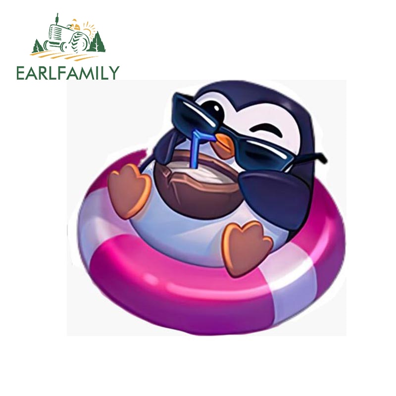 Pool Party Pengu Emote  Stickers - League of Legends Fan Store