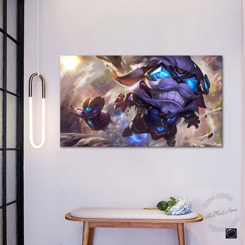 Ziggs "The Hexplosives" Poster - Canvas Painting - League of Legends Fan Store