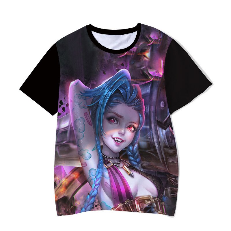 Freedom Jinx Hipster T Shirts - League of Legends Fan Store