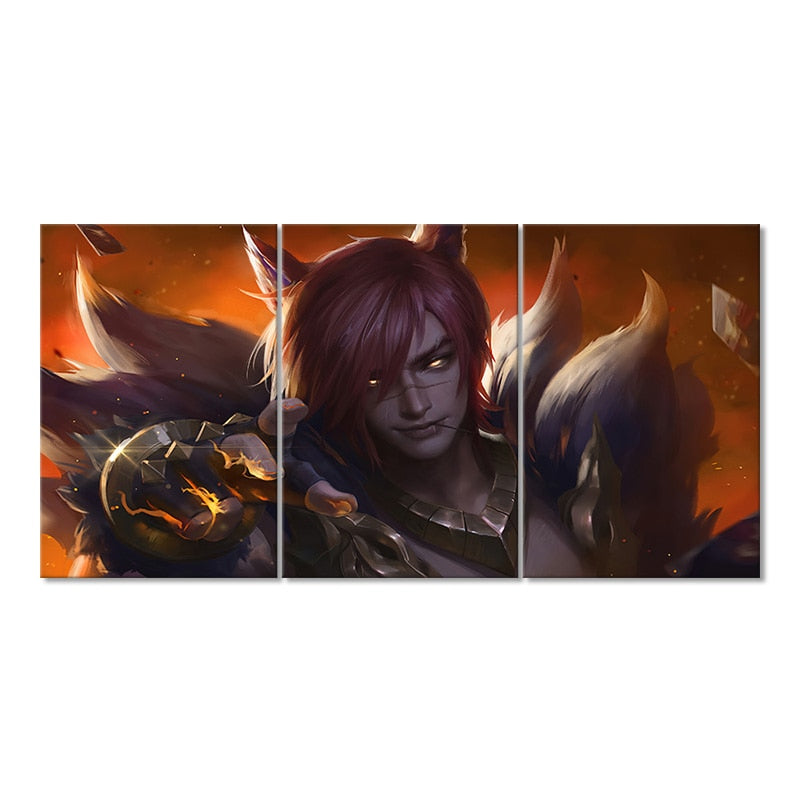 Sett  "The Boss" Poster - Canvas Painting 2 - League of Legends Fan Store