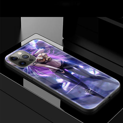 Collection 2 Glass Case For Apple iPhone 11 Pro Max 12 Mini 8 7 XS XR X 6 6S Plus SE 2020 Phone Cover Fundas Capa League Legends LOL Kda - League of Legends Fan Store