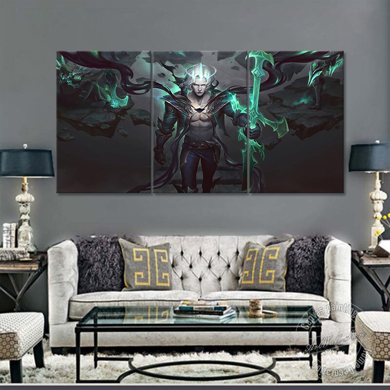 Viego "The King of The Broken" Poster - Canvas Painting - League of Legends Fan Store