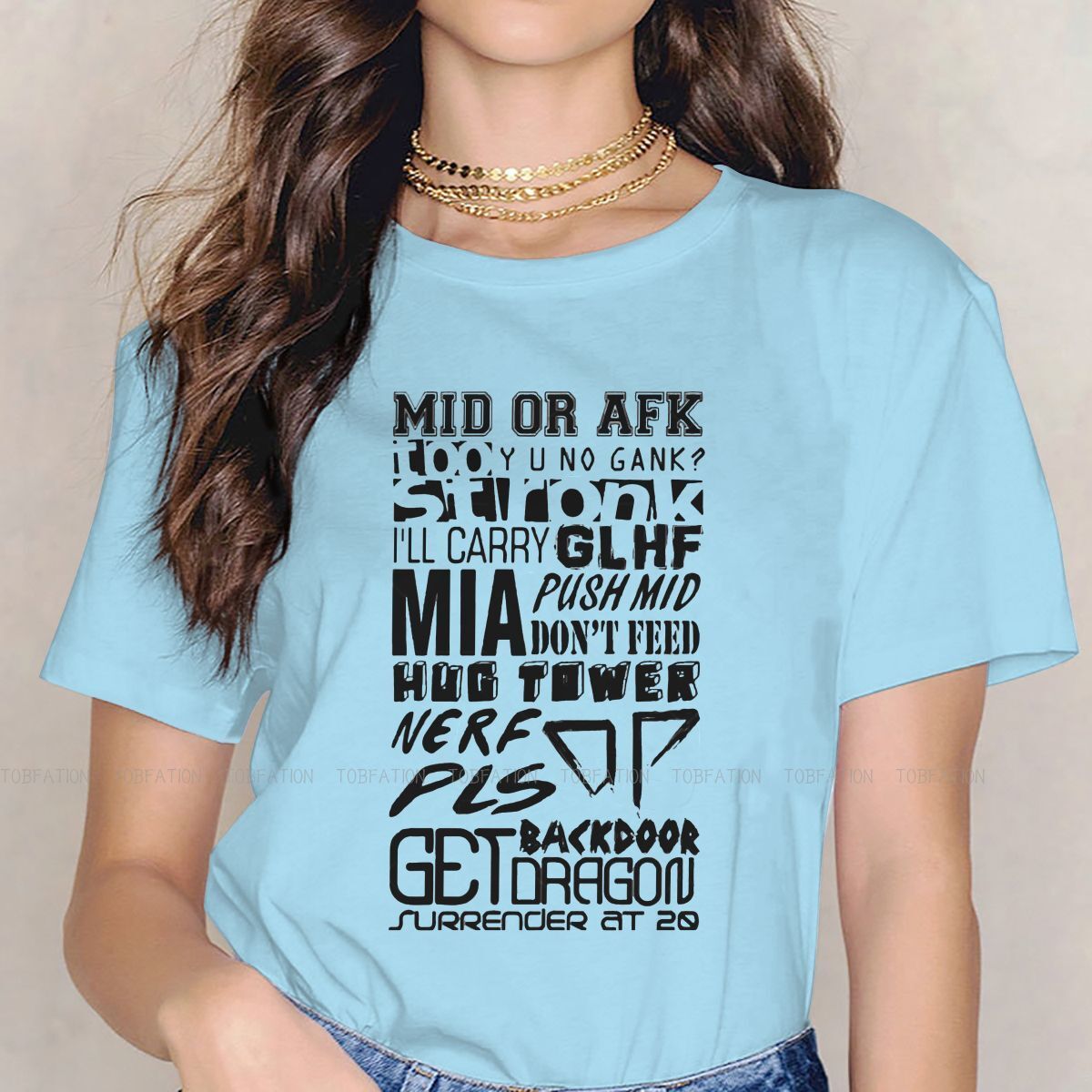 LOL Text T-Shirts - League of Legends Fan Store