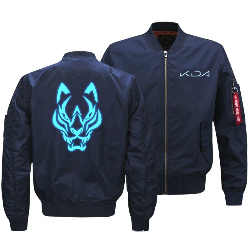 K/DA Baddest Akali Cosplay Bomber Flight Jacket - League of Legends Fan Store