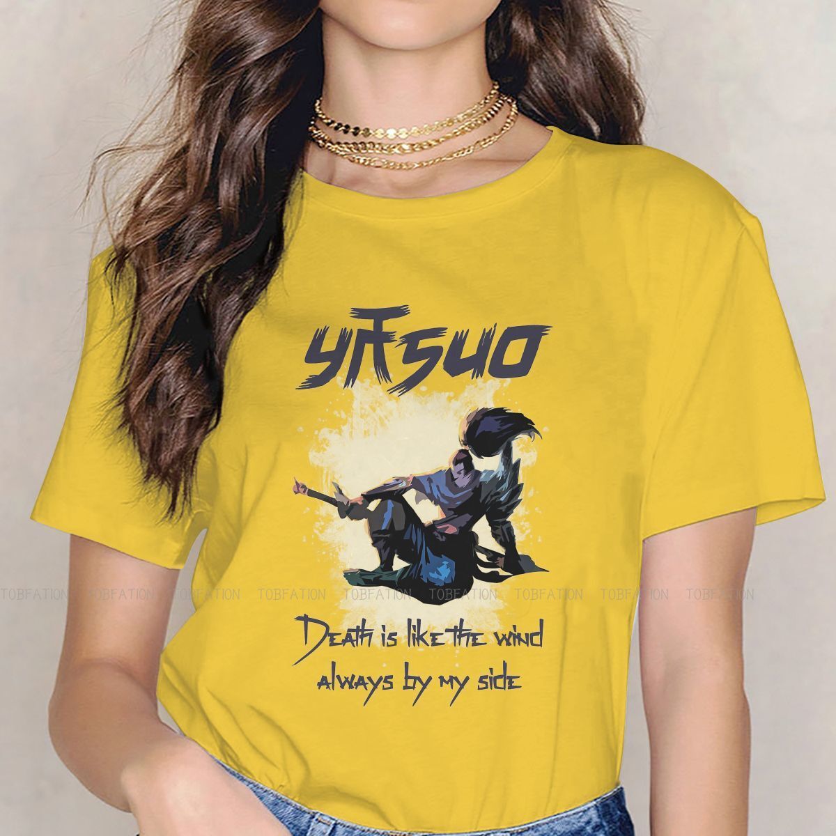 Yasuo TShirt  Pure Cotton - League of Legends Fan Store