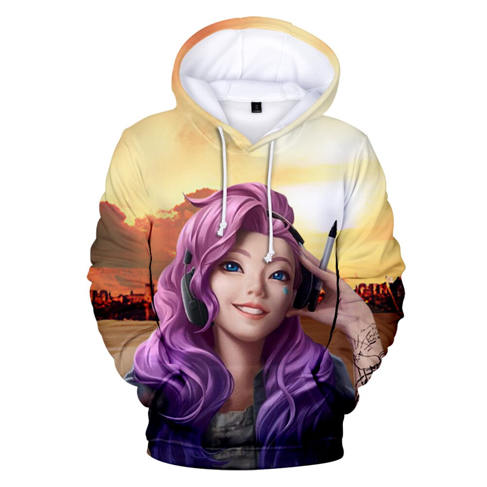 K/DA The Baddest  Hoodies Collection - League of Legends Fan Store