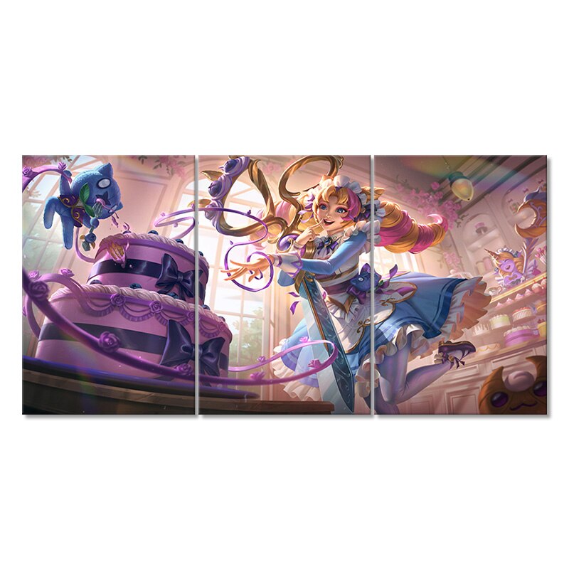 "Sweetheart" Gwen Poster - Canvas Painting - League of Legends Fan Store