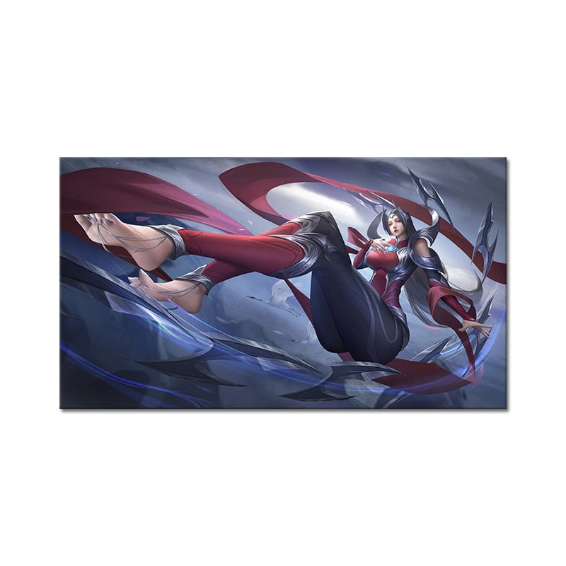 Irelia "The Blade Dancer" Poster - Canvas Painting - League of Legends Fan Store