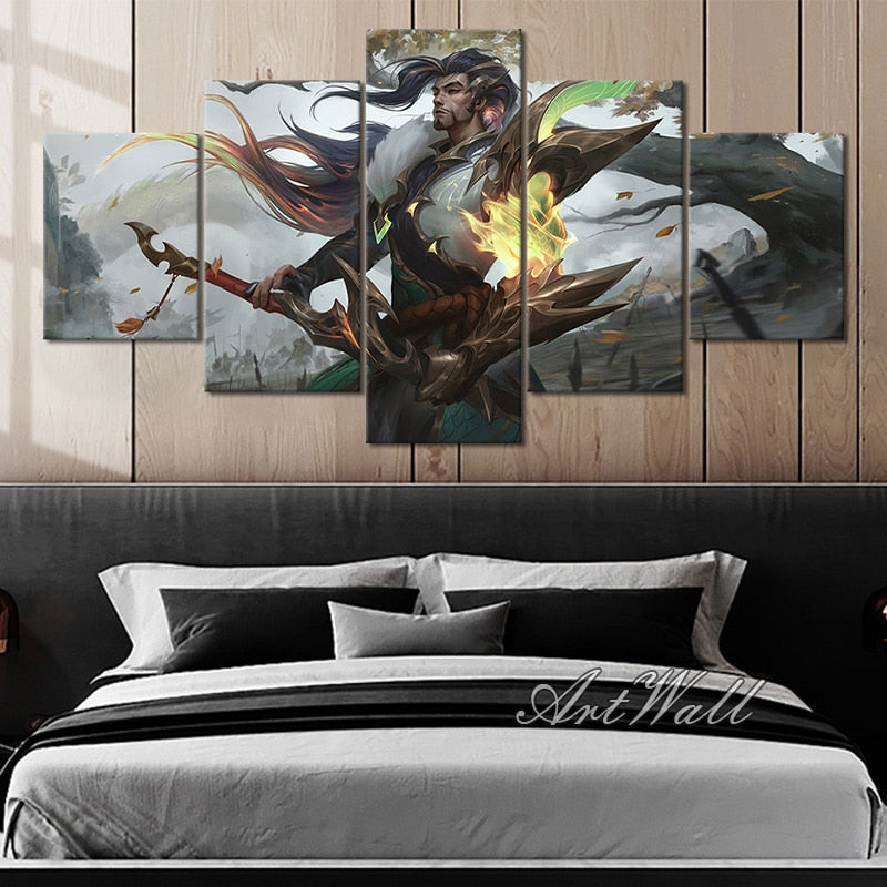 "Dragonmancer" Yasuo Poster - Canvas Painting - League of Legends Fan Store