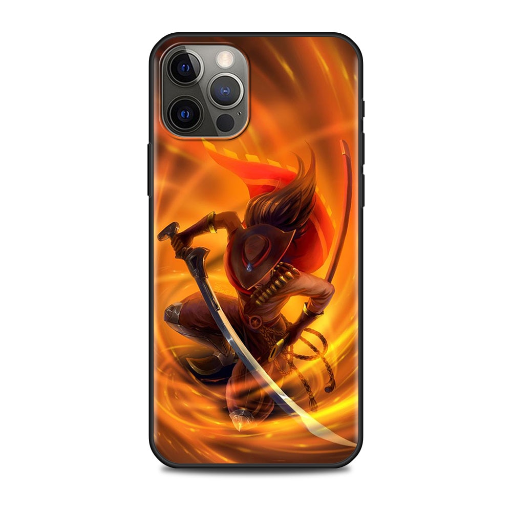 Collection 1 League Of Legends Lol Phone Case For Apple iPhone 11 12 13 Pro 7 8 Plus 6 6S+ X X SMax XR SE Silicone Cover for iPhone 11 Coque - League of Legends Fan Store