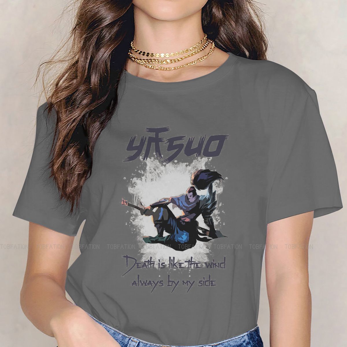 Yasuo TShirt  Pure Cotton - League of Legends Fan Store