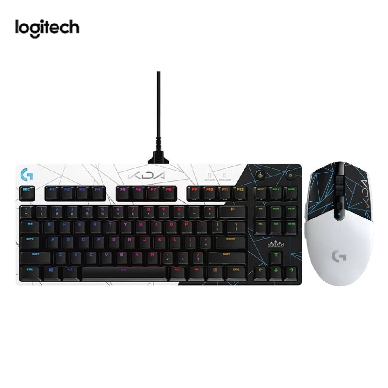 Logitech G Pro X "K/DA Edition" Wired Gaming Mechanical Keyboard RGB - League of Legends Fan Store