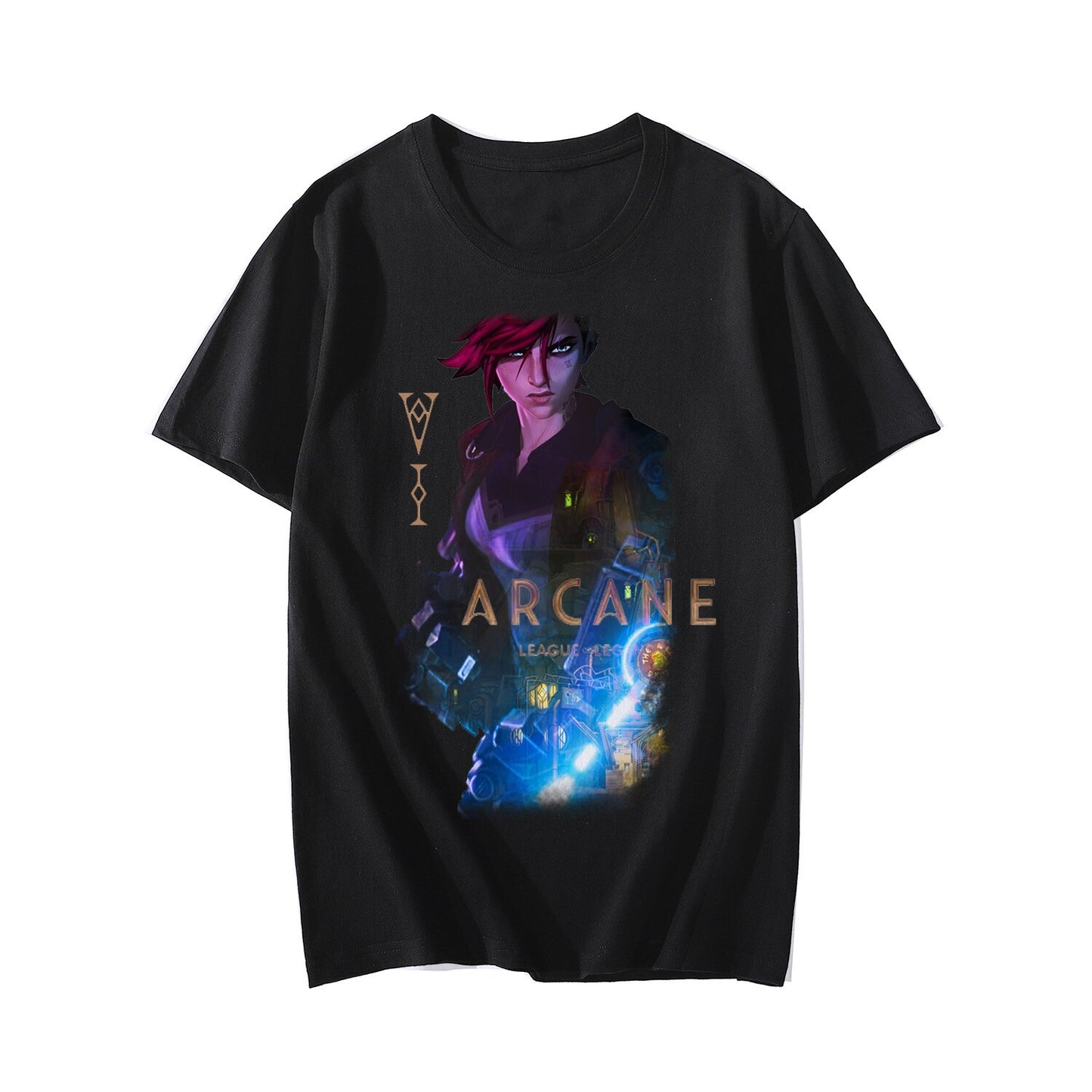 Arcane Collection League of Legends Streetwear Comfortable Oversized T Shirts - League of Legends Fan Store