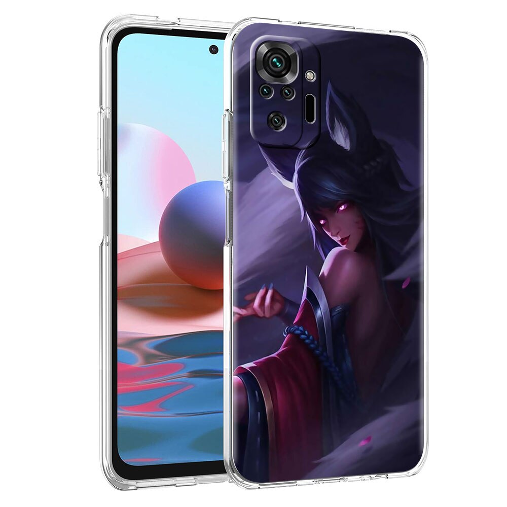 Collection 2 Transparent Soft Phone Case for Xiaomi Redmi Note 10 5G 10 Pro 9s 4G 9 7 8 8T 9T 10S Mobile Phone Bag Game League Of Legends Lol - League of Legends Fan Store