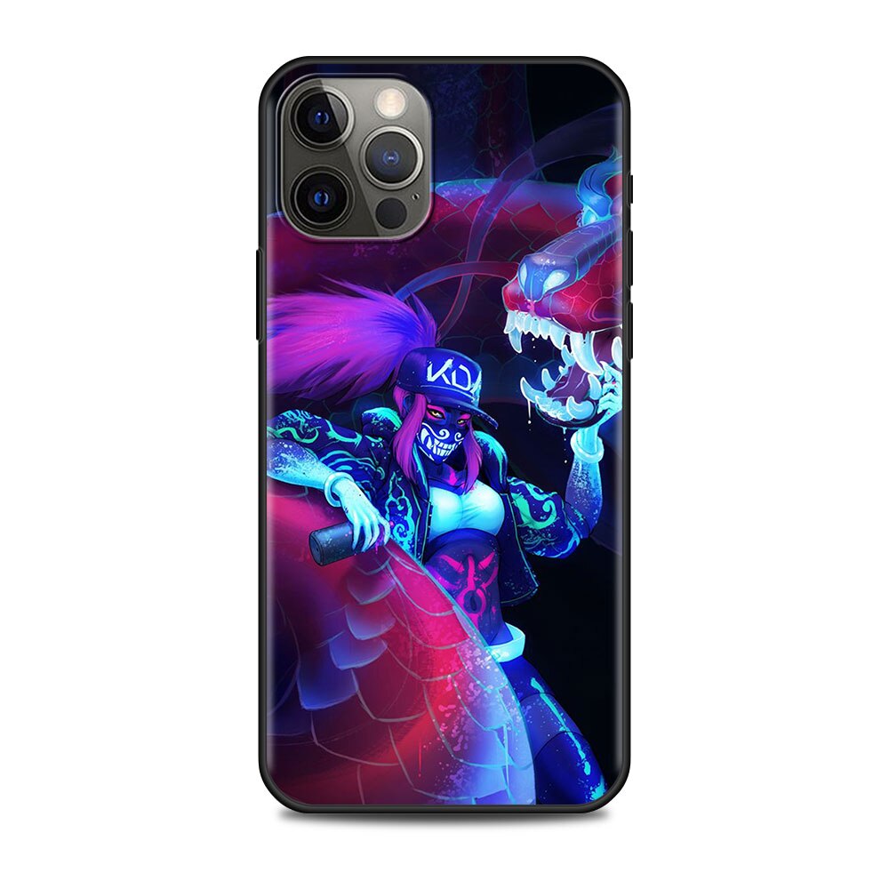 Collection 2 League Of Legends Lol Phone Case For Apple iPhone 11 12 13 Pro 7 8 Plus 6 6S+ X X SMax XR SE Silicone Cover for iPhone 11 Coque - League of Legends Fan Store